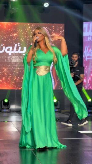 Madeleine Matar Instagram - Shining bright at Miss & Mister Model of the year 💃 Unforgettable night of fashion, music and fun ✨

Dressed by @myassar_alrouwayli 
Hairstyle by @shanttavitian 
Makeup by @paulconstantinian 

#madeleine_matar #مادلين_مطر #beauty #fashion #competition