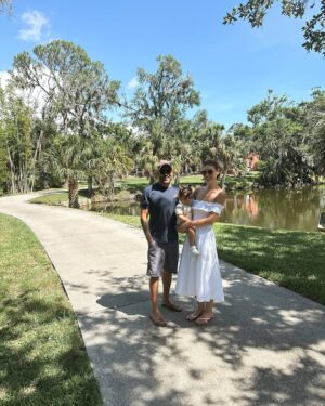 Madisson Hausburg Instagram - Big news!! We’re moving back to Sarasota…into my childhood home! 

This house was thoughtfully and lovingly designed by my parents. It was built in 1989, nestled on five beautiful acres where I spent all 18 years of my childhood.

It’s where my three sisters and I rode dirt bikes, raised goats, built tree forts, swam for hours on end, and ran barefoot until the sun went down. Every inch of this place holds memories that shaped who I am.

After I left for college, my parents separated and both moved out. The house sat quietly and empty for years. It had since been rented, but my parents never had the heart to fully let it go. 

In the most generous and full-circle twist of fate, my dad has gifted this home to me and Ish—to breathe new life into it, to make it ours, and to start a whole new chapter of memories.

I can’t wait to renovate and make it our own, while preserving the spirit of what made this place so special. My mom poured her heart into this home and I can’t wait to do the same for our kids—to give them a childhood rooted in the same trees and trails that built mine. We have big plans and even bigger dreams for this property!

We’ll slowly begin the planning process now and start renovations in early 2026 before moving in. It will be a long road, but I hope you’ll stick around as we begin this journey. There’s so much in store, and I can’t wait to share every step with you. 

Here’s to coming home 💛