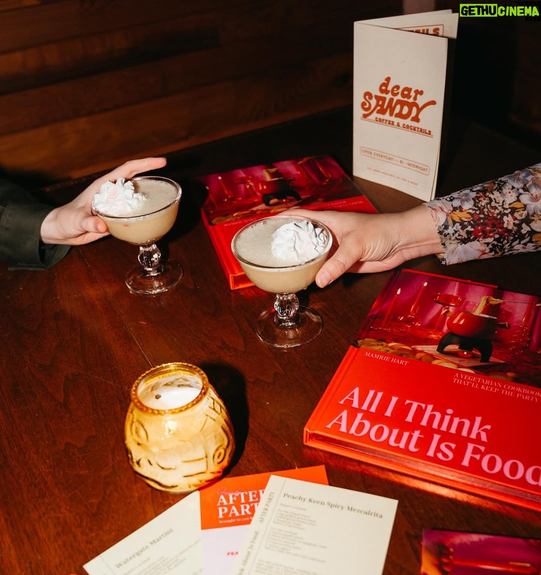 Mamrie Hart - 15.7K Likes - We didn’t just kick off this tour. We gave it a round house to the teeth! 🍹 Perfect night of cocktails and laughs and THIS SKIRT to celebrate ALL I THINK ABOUT IS FOOD. ✨ 

HUGEST thanks to @rouxportland for putting this whole shindig together. I love y’all 😭 Thank you to my fav bar in Portland @dearsandypdx for hosting! @katesicecream for serving perfect scoops 🍨 And @goldfinchcollective for being so CHARMing and @braaschley for being a booze goddess 

📸 All photos by genius @yeticorn_