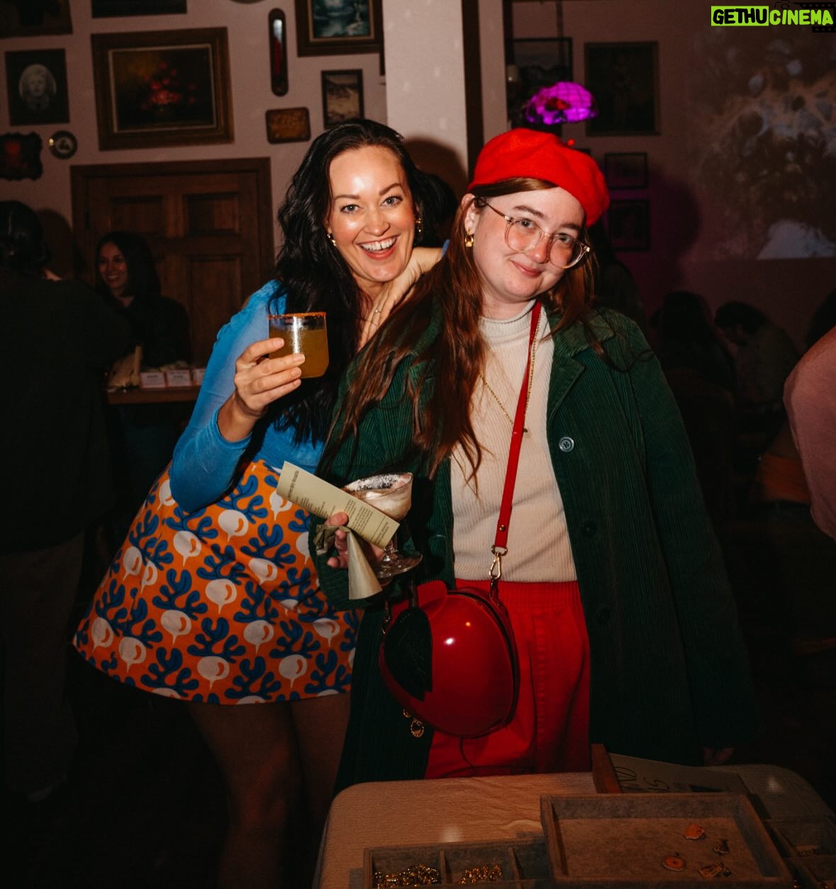 Mamrie Hart - 15.7K Likes - We didn’t just kick off this tour. We gave it a round house to the teeth! 🍹 Perfect night of cocktails and laughs and THIS SKIRT to celebrate ALL I THINK ABOUT IS FOOD. ✨ 

HUGEST thanks to @rouxportland for putting this whole shindig together. I love y’all 😭 Thank you to my fav bar in Portland @dearsandypdx for hosting! @katesicecream for serving perfect scoops 🍨 And @goldfinchcollective for being so CHARMing and @braaschley for being a booze goddess 

📸 All photos by genius @yeticorn_
