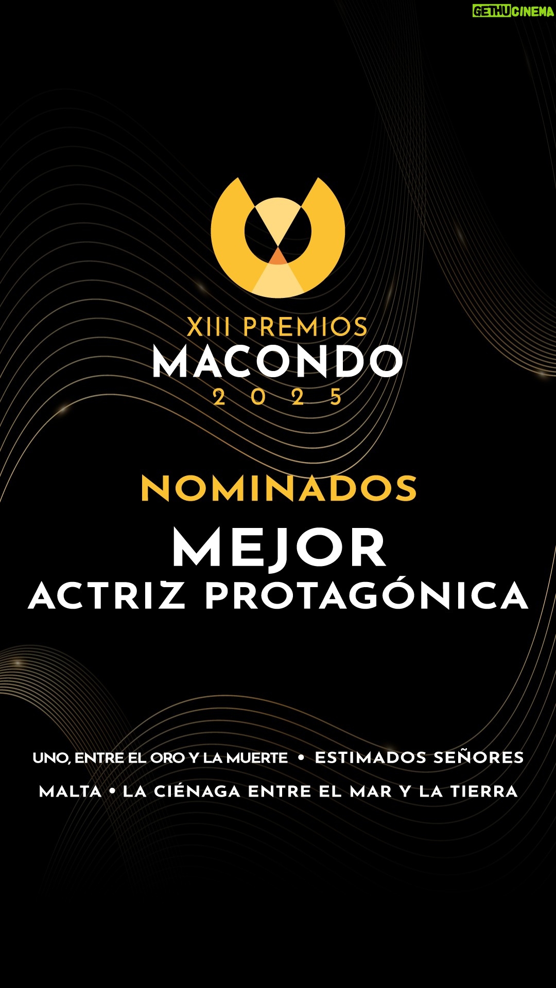 Marcela Mar - 561 Likes - 🎭¡Nominados a Mejor Actriz Protagónica en los #PremiosMacondo2025! 🎭

👩Vicky Hernández - LA CIÉNAGA ENTRE EL MAR Y LA TIERRA (@cienagapelicula)
👩Julieth Restrepo (@julieticarestrep0) - ESTIMADOS SEÑORES (@estimados_senores)
👩Marcela Mar (@marcelamar07) - UNO, Entre el oro y la muerte
👩Estefanía Piñeres (@estefaniapidu) – MALTA (@maltamovie)

✨ Entregados por primera vez en octubre de 2010, en esta ceremonia se reconoce la excelencia cinematográfica, artística, técnica y narrativa del #CineColombiano. 

#YoSoyCineColombiano #PremiosMacondoTNT #MejorActrizProtagónica #Actriz #Cine #Películas #Actuación #PremiosCine