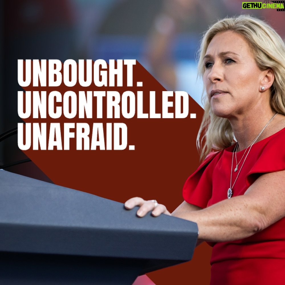 Marjorie Taylor Greene - 14.2K Likes - When you refuse to bow to the Uniparty, they try to destroy you.
I’ve seen it first hand.

They’re attacking me because I refuse to play their games.
Because I won’t trade my integrity for approval.
Because I fight for you, not them.

They can try to silence me — but they’ll never silence us.🇺🇸

Comment “FREE” — to stand with me now.
