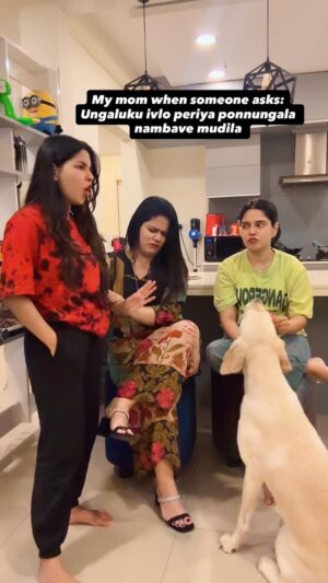 Marshuka Shifana Instagram - Enna Enna paarunga guys 😂 

#mom #reels #share #reelsinstagram #instagram #trending #memes #comedy #tag #tamil #funnymemes