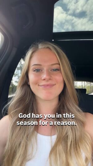 Mia Dinoto Instagram - God has you in this season for a reason. Don’t waste it. Don’t take it for granted.