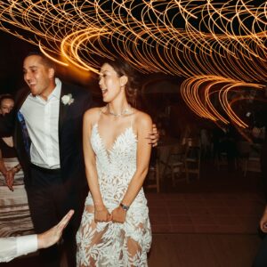 Michelle Wie Instagram - Happy 6 years to best party we ever threw @jonniewest4 👰🤵‍♂️

Retagging our wedding vendors cuz they were the best ❤️
Flowers: @royalbeeflower.co 
Photos: @hilaurenhello 
DJ: @dj_compose 
Tacos: @chefchrisoh 
Party dress: @nadinemerabi
Makeup: @kecialittman
