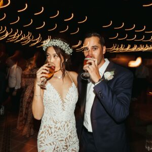 Michelle Wie Instagram - Happy 6 years to best party we ever threw @jonniewest4 👰🤵‍♂️

Retagging our wedding vendors cuz they were the best ❤️
Flowers: @royalbeeflower.co 
Photos: @hilaurenhello 
DJ: @dj_compose 
Tacos: @chefchrisoh 
Party dress: @nadinemerabi
Makeup: @kecialittman