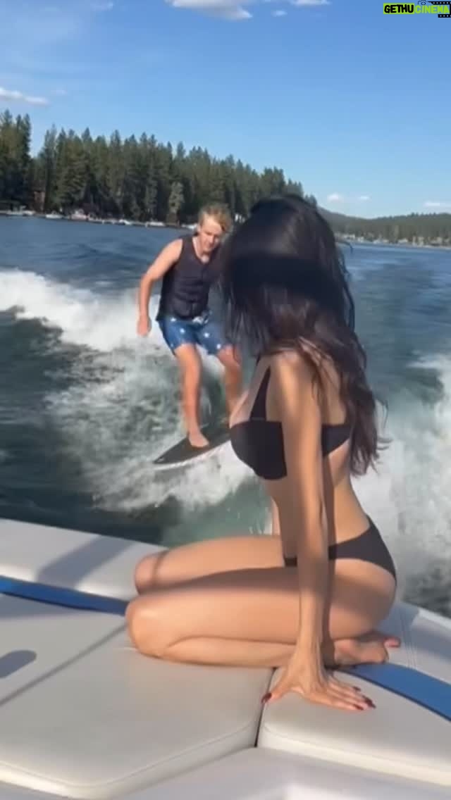 Mikaela Hoover - 19.5K Likes - So grateful for another summer with family at my favorite lake in the world. This will always be home♥️