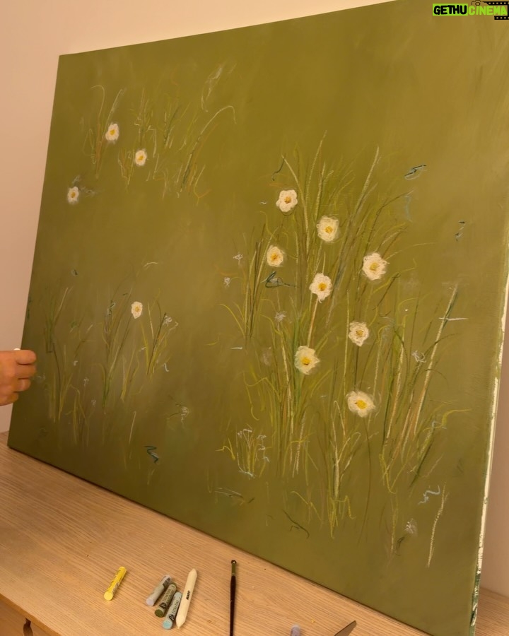 Mila Syvatska - 16.6K Likes - first housewarming, 
first painting, 
first lost ball on the beach 

p.s. doing something for the first time feels so wonderful, honestly ✨