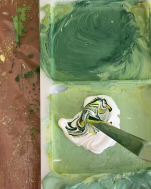Mila Syvatska Instagram - first housewarming, 
first painting, 
first lost ball on the beach 

p.s. doing something for the first time feels so wonderful, honestly ✨