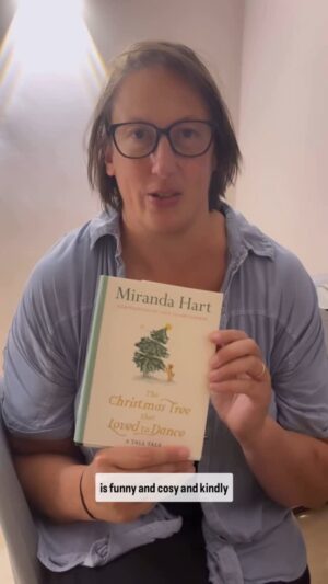 Miranda Hart Instagram - News just in… new book for the Autumn!  It’s a short story that I am obviously calling a tall tale - The Christmas Tree that Loved to Dance. Out on the 23rd of October 2025. I am, what I call, thrilled. 
The idea for a cosy short story came from years of illness when those kind of gentle and loving moments via an easy read were so important. I now know they are important full stop.  I hope it gives you a restful moment in your day this Winter and beyond. 

Pre-order through the link in my bio. And if you want to support independent book shops AND receive 10% off, you can order through Bookshop.org before Thursday 28 Aug with the discount code LOVEBOOKSHOPS 

Very excited to share this story with you. And you will love the illustrations by @lucyclaireillustration #suchfun