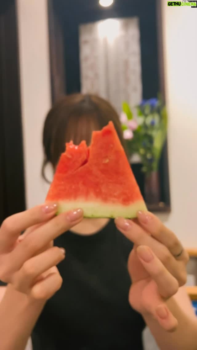 Miyu Honda - 15.2K Likes - 夏だ！スイカだ！夏休みだ！