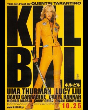 Molly Chiang Instagram - Molly Halloween 2025 Kill Bill❤️‍🔥🖤🎃

For the photos, I actually handpicked all the original movie stills first, then we recreated every single one from scratch.🙂‍↕️😆😂

Which shot is your favorite? 🎬💛
-
莫莉萬聖節2025 《追殺比爾》平面照來了！！！🙌🏾🎃

今年最愛的一張
就是第三張🤣🤣🤣
烏瑪舒曼跟劉玉玲在片場的這張腦袋開花擁抱花絮照😂
必須跟阿翰拍一張吧！！！

平面照片也是我先找好所有原版電影的劇照
然後我們全部照著劇照翻拍

你們最愛哪一張？