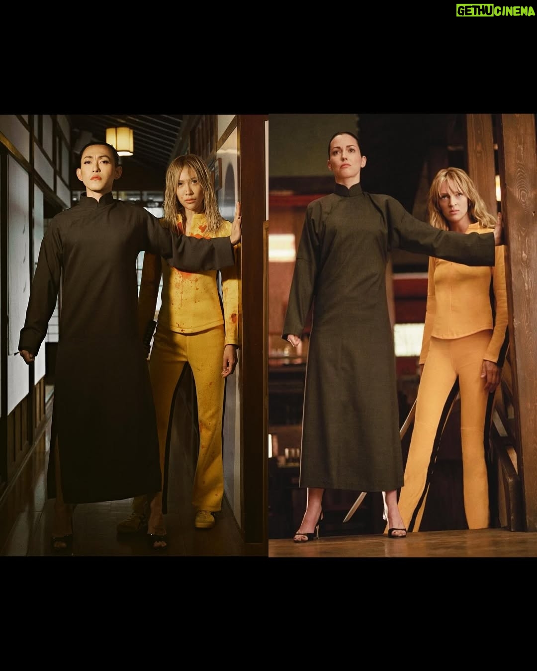 Molly Chiang - 67.9K Likes - Molly Halloween 2025 Kill Bill❤️‍🔥🖤🎃

For the photos, I actually handpicked all the original movie stills first, then we recreated every single one from scratch.🙂‍↕️😆😂

Which shot is your favorite? 🎬💛
-
莫莉萬聖節2025 《追殺比爾》平面照來了！！！🙌🏾🎃

今年最愛的一張
就是第三張🤣🤣🤣
烏瑪舒曼跟劉玉玲在片場的這張腦袋開花擁抱花絮照😂
必須跟阿翰拍一張吧！！！

平面照片也是我先找好所有原版電影的劇照
然後我們全部照著劇照翻拍

你們最愛哪一張？