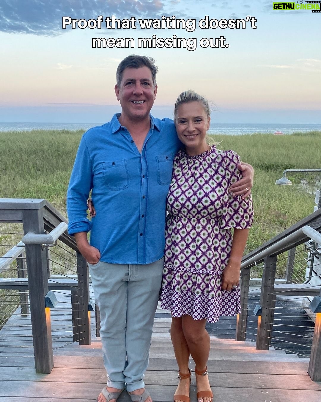 Molly Sims - 55.7K Likes - Some stories take a little longer to unfold. Tune in for one of our most requested podcast topics tomorrow. Finding love later in life❤️