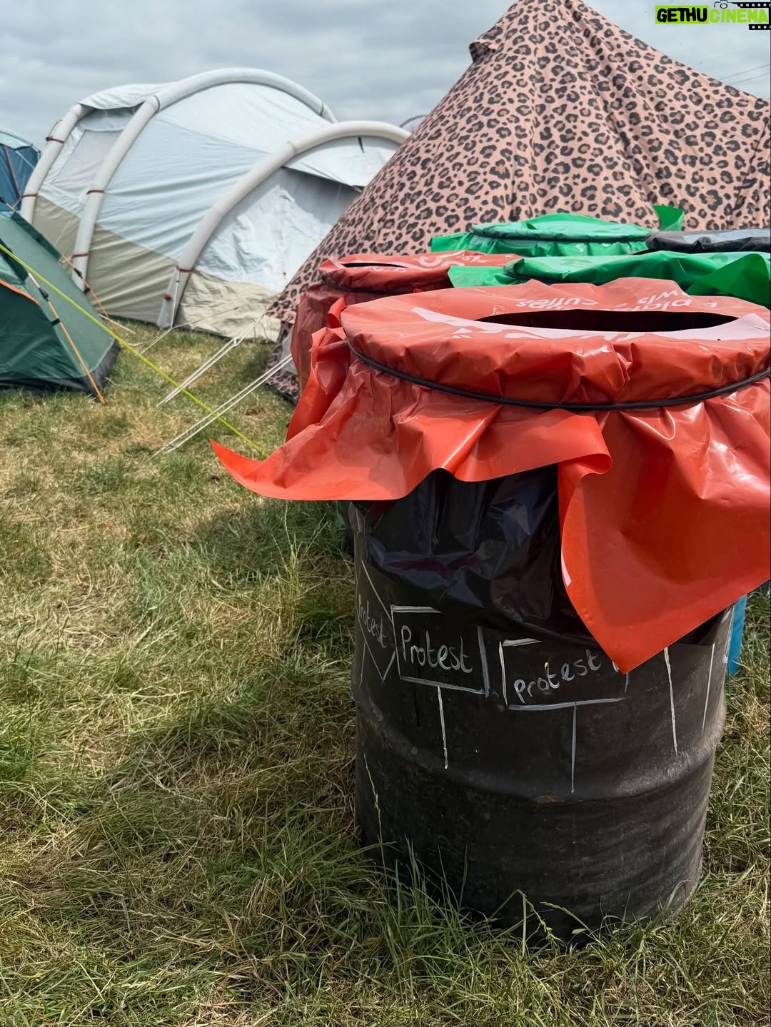 Monica Barbaro - 137.3K Likes - Glasto was full of hot days, new friends, reunions, Alanis therapy, Loyle Carner soothing, dancing to Parcels as the sun set and a whole lotta love all around… legs still dead but soul’s replenished.