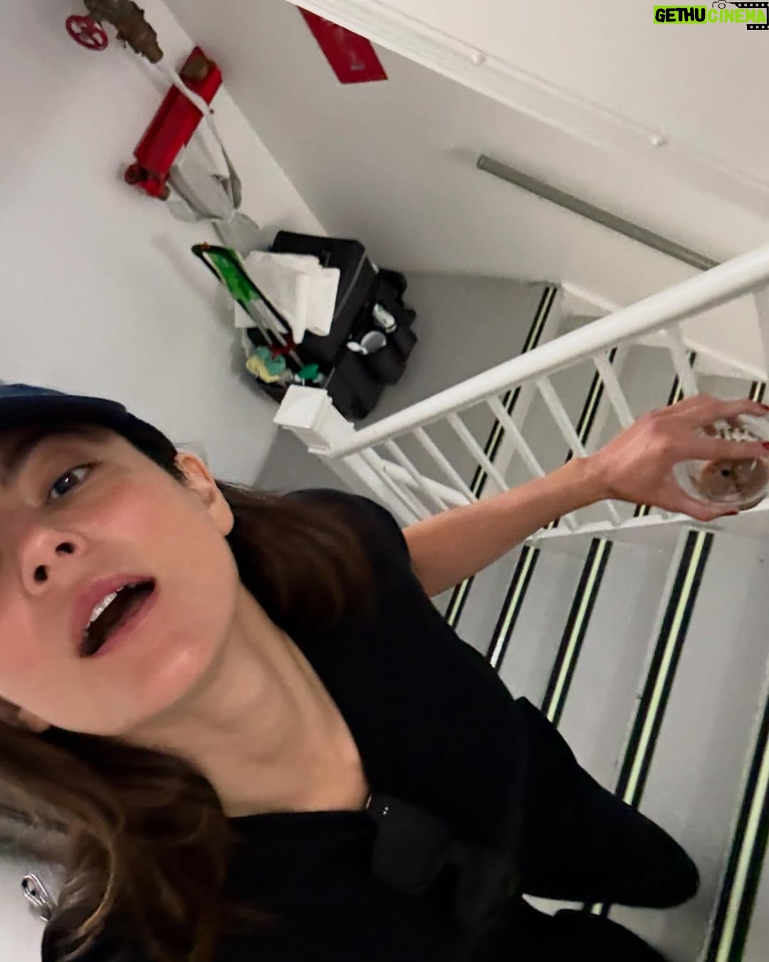 Monica Barbaro - 96.1K Likes - bts from a week ago! staircases, iced coffees and corsets… truly takes a village (or staircase full) of people to pull these things off… and this isn’t even close to everyone who was involved…