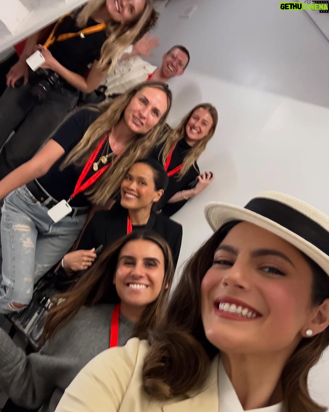 Monica Barbaro - 96.1K Likes - bts from a week ago! staircases, iced coffees and corsets… truly takes a village (or staircase full) of people to pull these things off… and this isn’t even close to everyone who was involved…