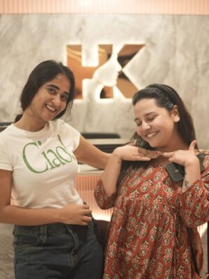 Neha Menon Instagram - Finally @deepthi_sunaina 🤎 
You’re beautiful in and out! I truly admire the kind, loving and insanely talented woman that you are! 
All the very best for @hk.permanentmakeup.chennai 🤎
Wishing you nothing but the best things in life and all the success you deserve!🫂🤎
(I had to post it with my fav song of yours😍)