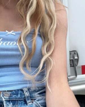 Nikki Roumel Instagram - Some fun bts facts: (my caption deleted earlier) the tattoo scene was originally written in season one back in 2019, Ben is nothing like Gil in real life so it was always so cool seeing him transform during our scenes! The photo for Georgias fake ID I took in my hallway with a ring light and self timer and I got to shoot two amazing projects while simultaneously filming G&G season 3: an episode of Ghosting S2 @ghostingseries in Nova Scotia and Our Family Pride in Florida @ourfamilypride 💗🍑