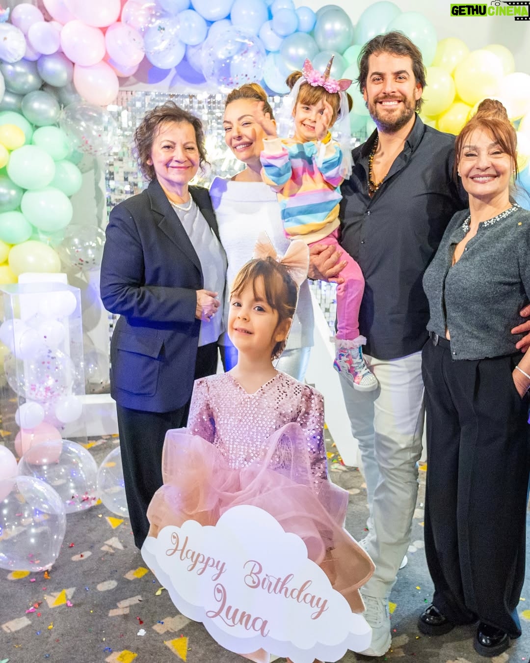 Özge Özder - 33.8K Likes - LuNa 4 yaşında … 🫧🎈 
Bizi mutluluktan yorgun düşüren bu mükemmel organizasyon için başta @armagan_baysal ve ekibine, yuvamız @zorlucenter mekanımız @funloftcomtr ye , şahane pastamız içinse @ipek_bakerypatisserie ye ve muhteşem anlarımızı harika video ve fotoğraflarla ölümsüzleştiren @snnbayar çok teşekkür ederiz… Mutlu yıllar minik meleğim.. Sana olan duygularımı başka bir postta anlatacağım.. İyi ki doğdun… Seni çok seviyoruz nice mutlu yaşlara.. 🤍🫧 @evalunaguleryuz  #reklam