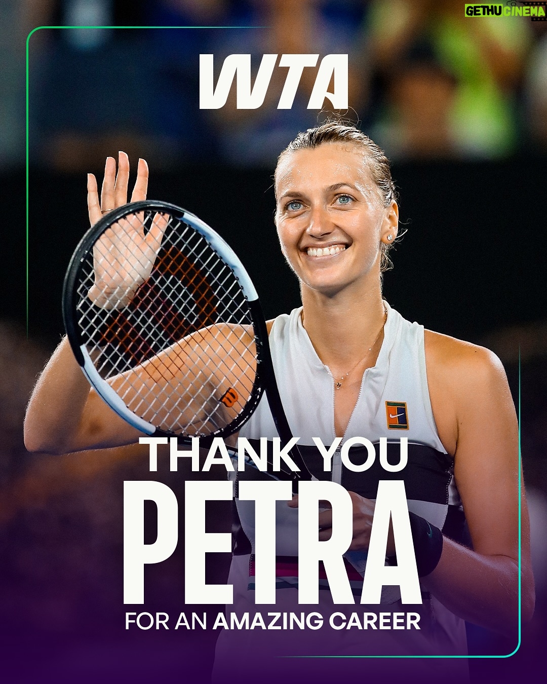 Petra Kvitová - 24.6K Likes - A Champion Forever! 🏆

31 Singles Titles. 2x Wimbledon Champion. WTA Finals Winner. And so much more! 

Congratulations, @petra.kvitova, on an incredible & inspiring career! 🫶