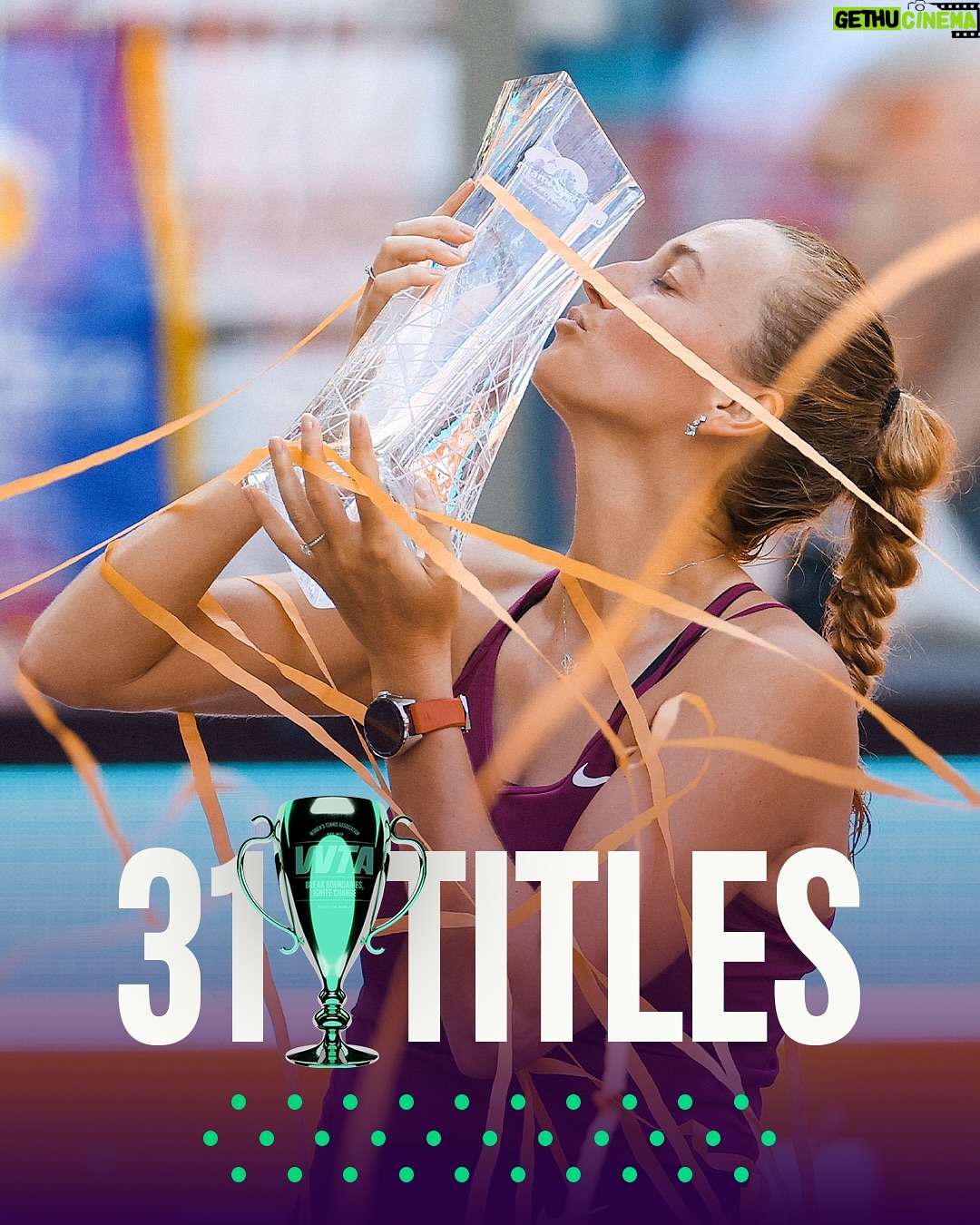 Petra Kvitová - 24.6K Likes - A Champion Forever! 🏆

31 Singles Titles. 2x Wimbledon Champion. WTA Finals Winner. And so much more! 

Congratulations, @petra.kvitova, on an incredible & inspiring career! 🫶