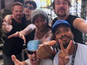 Phillipa Soo Instagram - Bowl babies @milomanheim @tyr1h @johnakrause @ljbenet @steoremus @cooperclack @oyoyojoi @iamclintonian @nathanmaddenofficial @bradsharp @morgankei @eltigreus @brandonleff @damiancaraballo01