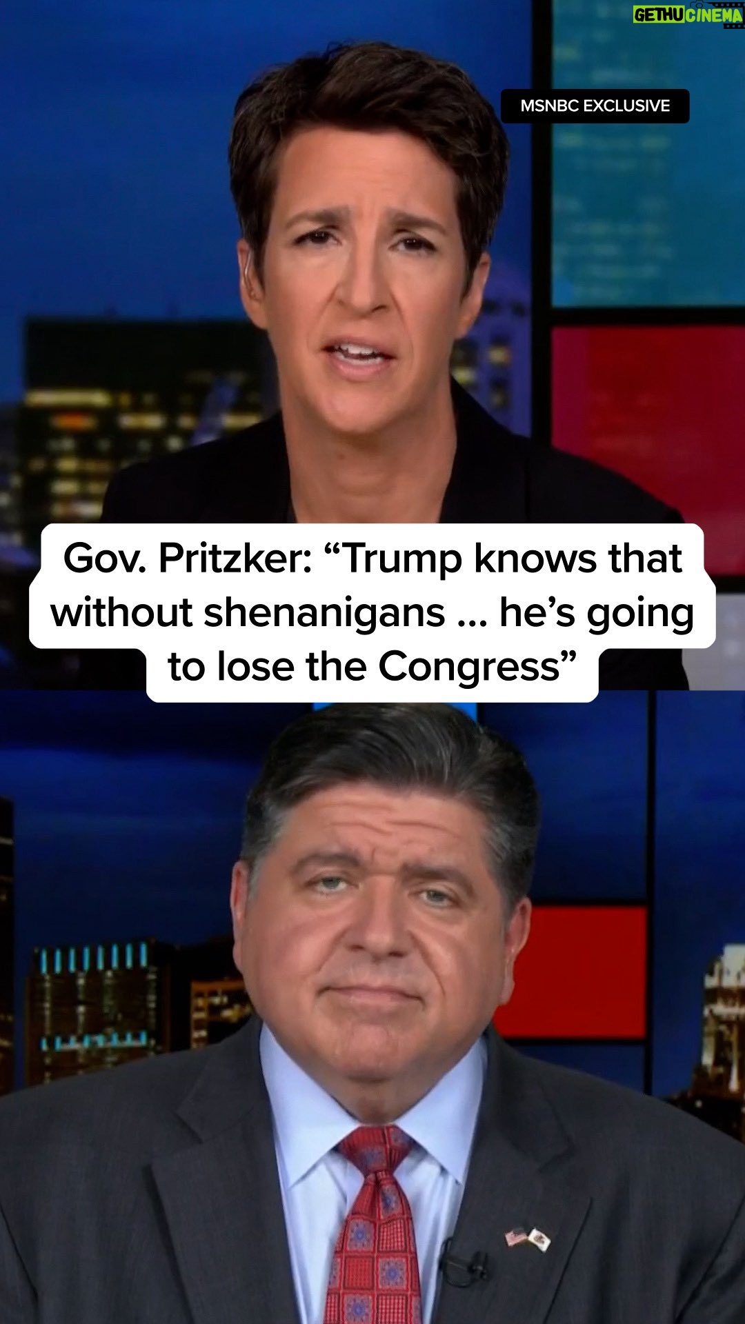 Rachel Maddow - 53.7K Likes - Illinois Gov. JB Pritzker tells Rachel Maddow that President Trump’s broader goal with his attempts to deploy troops to U.S. cities, including Chicago, “is the militarization of major American cities before the 2026 elections.”

“And next year, I fear that what they’re going to do is deploy these folks eventually to polling places and say they’re protecting the vote.”