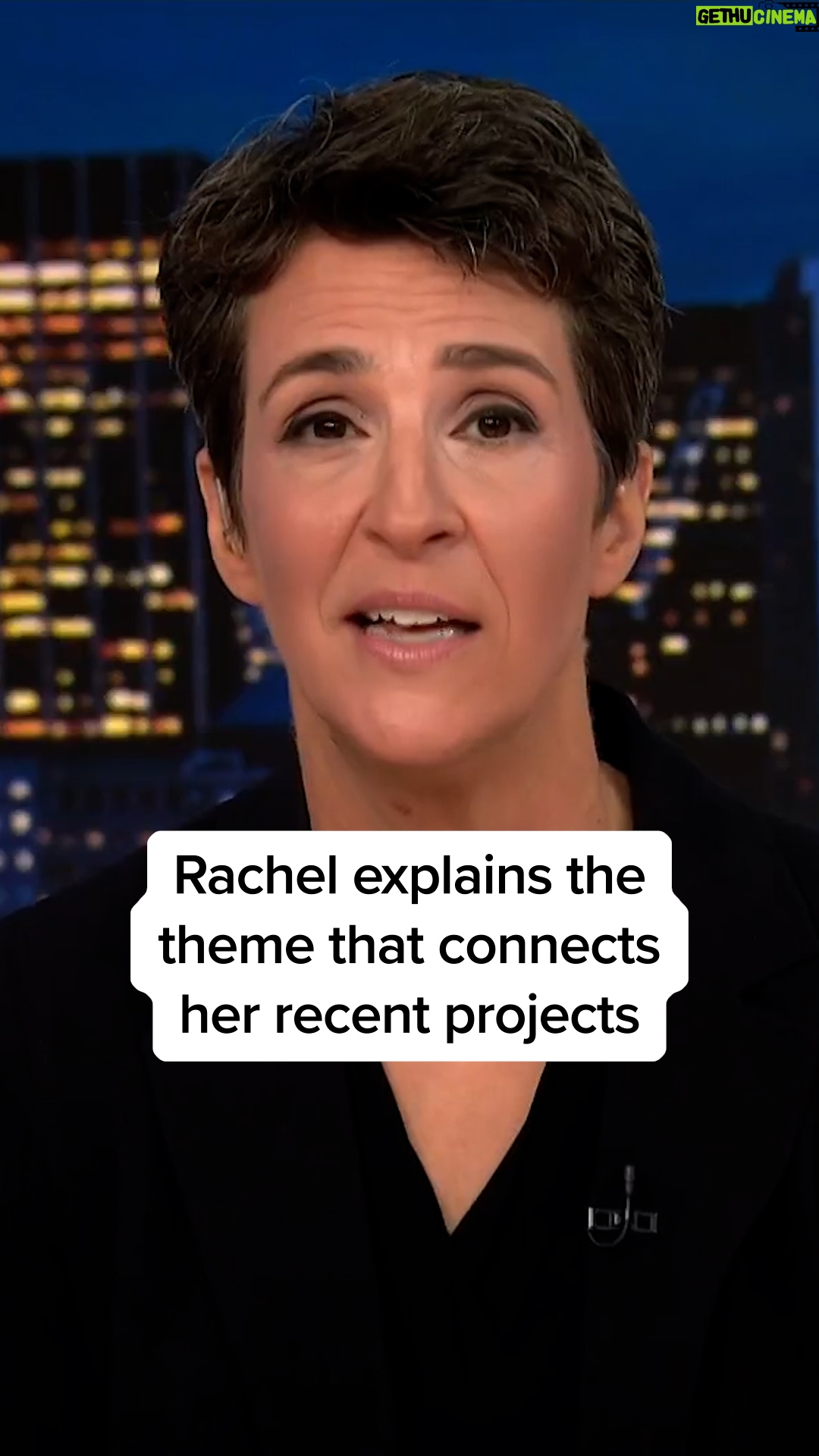 Rachel Maddow - 43.5K Likes - This is not a viral highlight moment from the show, but hopefully the algorithm will indulge us as it seems like an important message from Rachel to viewers about the broader project she is working on. Tonight we have a special show at 8pmET and the new Andrew Young documentary at 9, but the theme is bigger than that. (By the way, see MSNBC.com/Ultra for more on the Edward R. Murrow Award-winning podcast.)