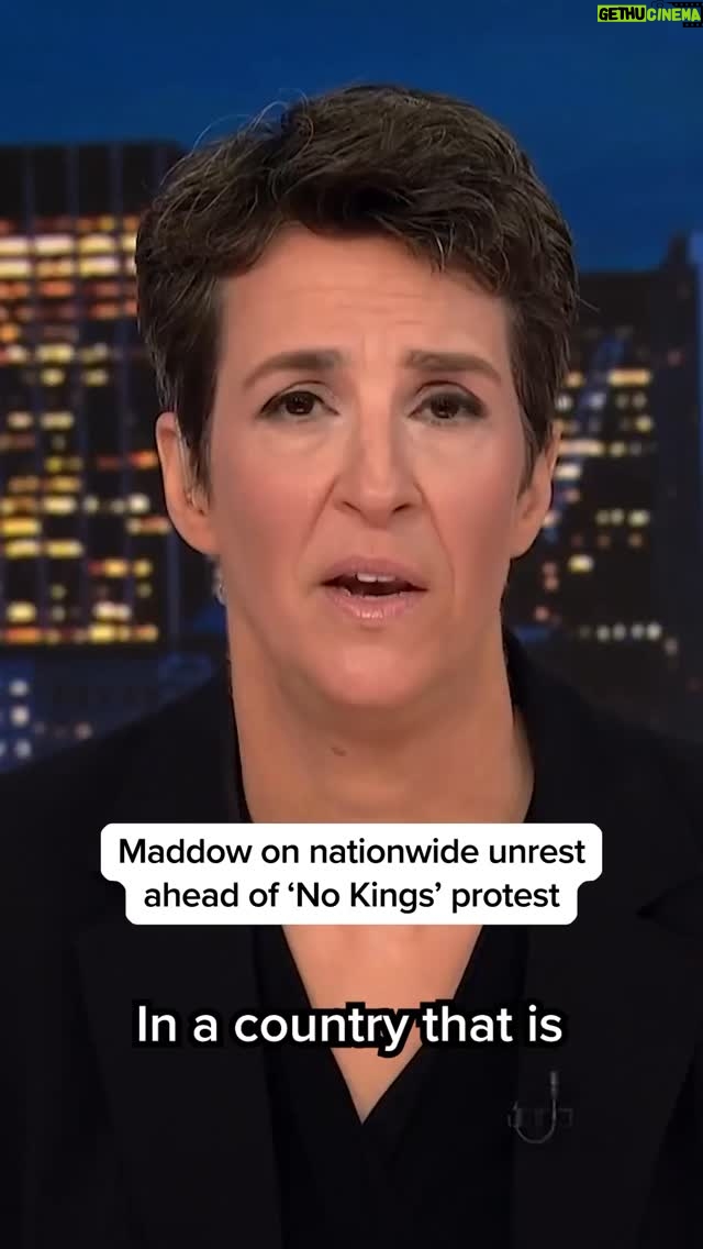 Rachel Maddow - 116.9K Likes - Rachel Maddow reports on the growing nationwide protests in states like Oregon, Illinois, and Missouri, where thousands of people have been gathering to denounce Donald Trump’s deployment of federal troops and ICE agents amid his immigration crackdown.

#news #Trump #protest #politics