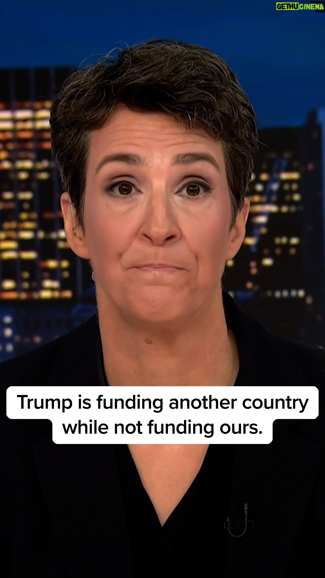 Rachel Maddow - 40.2K Likes - Why, when our own government is shut down, are we giving another country $20 billion to keep their government going?