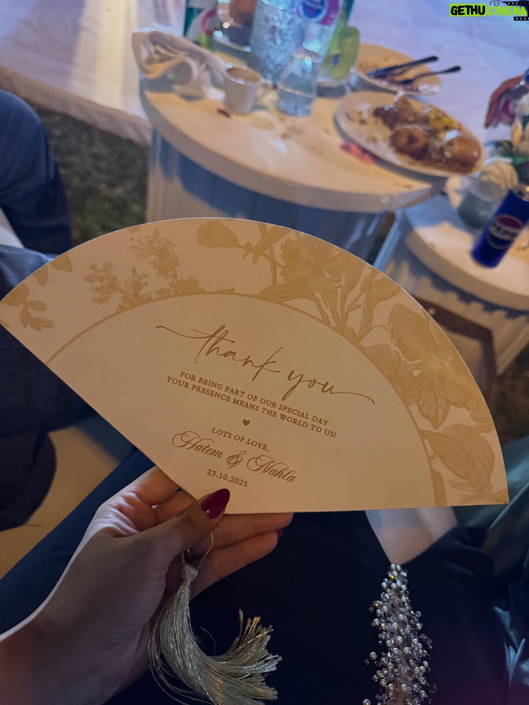 Rahma Ahmed Farag - 78.8K Likes - حتومة حبيب قلبي من جوا الف مليون مبروك يومك كله كان زي الفل زي قلبك بالظبط واتبسطنا اوي كلنا بيك ومعاك والعروسة زي القمر وحبيبتنا بس احنا أهل العريس برضه 😌😂❤️😘😘😘
@hatemsalahofficial