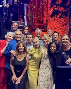 Renée Elise Goldsberry Instagram - This night was more than a reunion, it was a celebration of family and of hope. 

To see this cast that I have loved for so long reunite, to see them feel the love from fans, and to witness firsthand the power of community coming together to raise funds and help more people get screened for cancer was awesome.

Though James couldn’t be with us in person, his beautiful family was there singing for him, his presence was felt in spirit and in the mission we all rallied behind.

Check in with your loved ones, get yourself checked, and donate to fight cancer.