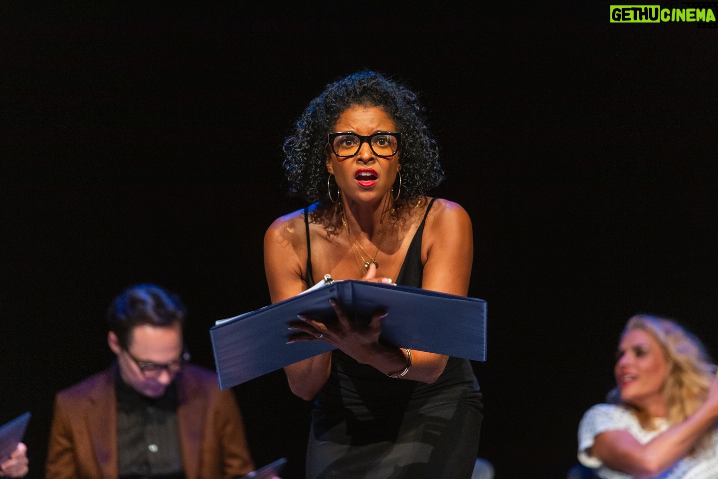 Renée Elise Goldsberry - 27.9K Likes - A group of actors came together last night to cold read 7 episodes of a soap opera! From Llanview to Beverly Hills… My heart will always beat for SOAPS! 🫧

Thx to:
 
@Michaelausiello for dreaming up #BEVERLYHILLS when he was a soap opera-loving KID!

🤓 @BusyPhilipps for letting me borrow your glasses! 

💕@SMY28 for showing up in the #Girls5Eva jacket- Keep hope alive!

#OneLifeToLive I will always love you. 

#BeverlyHillsFanClub 📸 @emilcohen