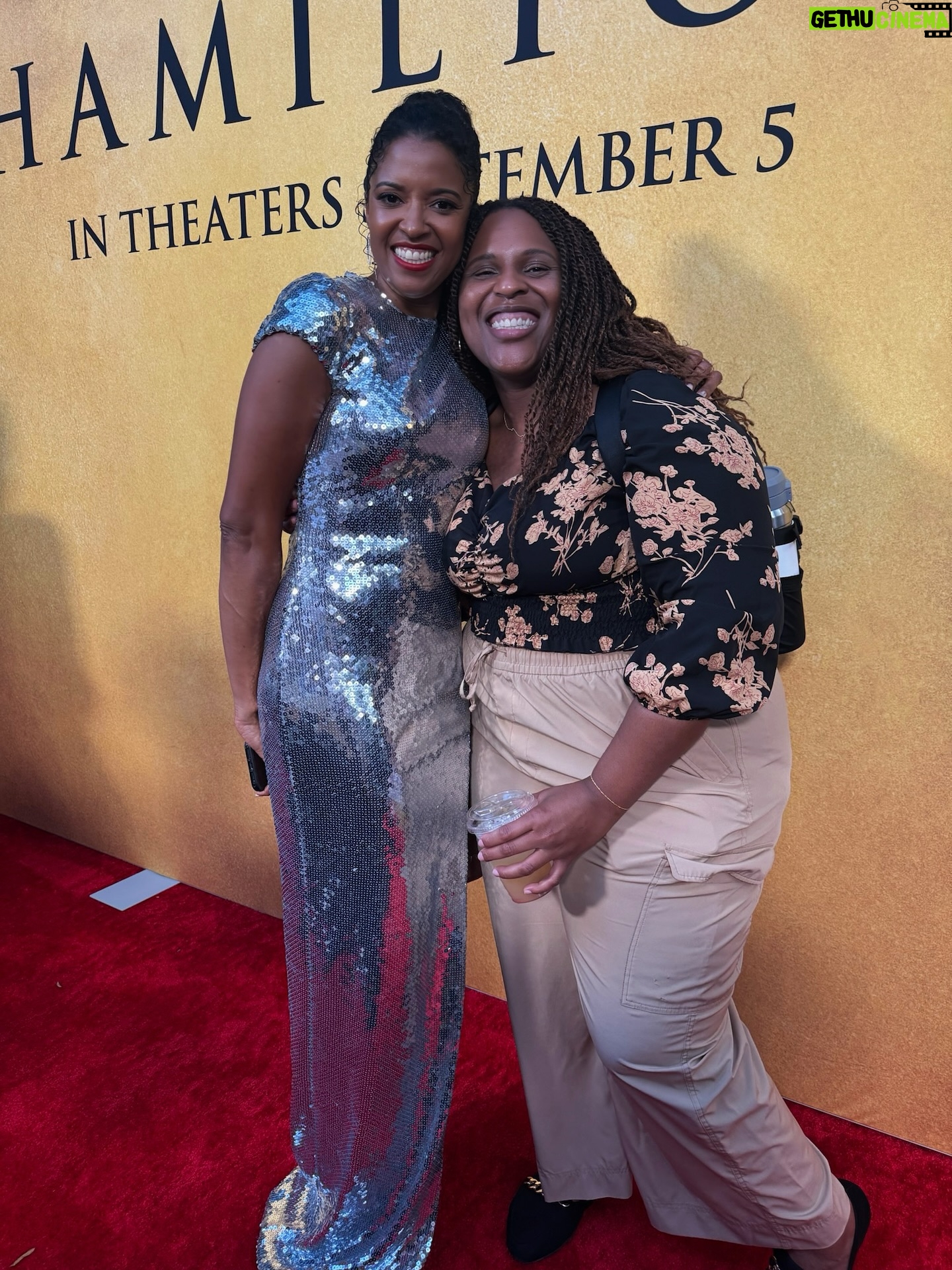 Renée Elise Goldsberry - 24.1K Likes - 1. Gifted with this silver sequins gown. Ready to shine in @sergiohudson!

2. Giving my best over the shoulder to show off the slit in this dress. “Who, me?!”

3. My husband and my daughter! By my side.

4. My sisters! Yes, we coordinated beforehand. Silver and gold!

5. Called Lin to find out what he was wearing too! Coordination! 😉🥰

6. Sydney and I didn’t have to coordinate! Both showed up shining. Great minds! (Thx for the vid @maclovic)

7. Almost all of us…So happy together!

8. My niece @KaylaGoldsberry! Best date ever!

9. Red carpet candid!

10. Me and Kimani! Her love lifts our family. 

11. Ant and Eph!

12. My heart exploded when I saw my G5E sister! @BusyPhilipps

13. @oaksmash! Congratulations!

14. My baby girl

15. Ron Chernow. It all started with your book.

16-19. After the party is the after party! Thx for hosting Ant! 

20. FaceTime with Groff on the way home. Everyone was there in spirit!