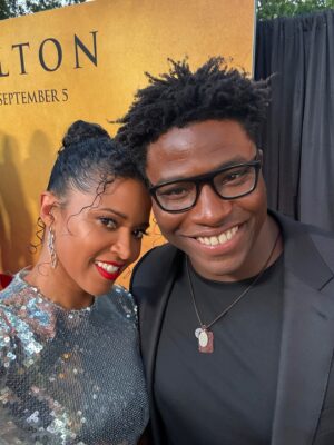 Renée Elise Goldsberry Instagram - 1. Gifted with this silver sequins gown. Ready to shine in @sergiohudson!

2. Giving my best over the shoulder to show off the slit in this dress. “Who, me?!”

3. My husband and my daughter! By my side.

4. My sisters! Yes, we coordinated beforehand. Silver and gold!

5. Called Lin to find out what he was wearing too! Coordination! 😉🥰

6. Sydney and I didn’t have to coordinate! Both showed up shining. Great minds! (Thx for the vid @maclovic)

7. Almost all of us…So happy together!

8. My niece @KaylaGoldsberry! Best date ever!

9. Red carpet candid!

10. Me and Kimani! Her love lifts our family. 

11. Ant and Eph!

12. My heart exploded when I saw my G5E sister! @BusyPhilipps

13. @oaksmash! Congratulations!

14. My baby girl

15. Ron Chernow. It all started with your book.

16-19. After the party is the after party! Thx for hosting Ant! 

20. FaceTime with Groff on the way home. Everyone was there in spirit!
