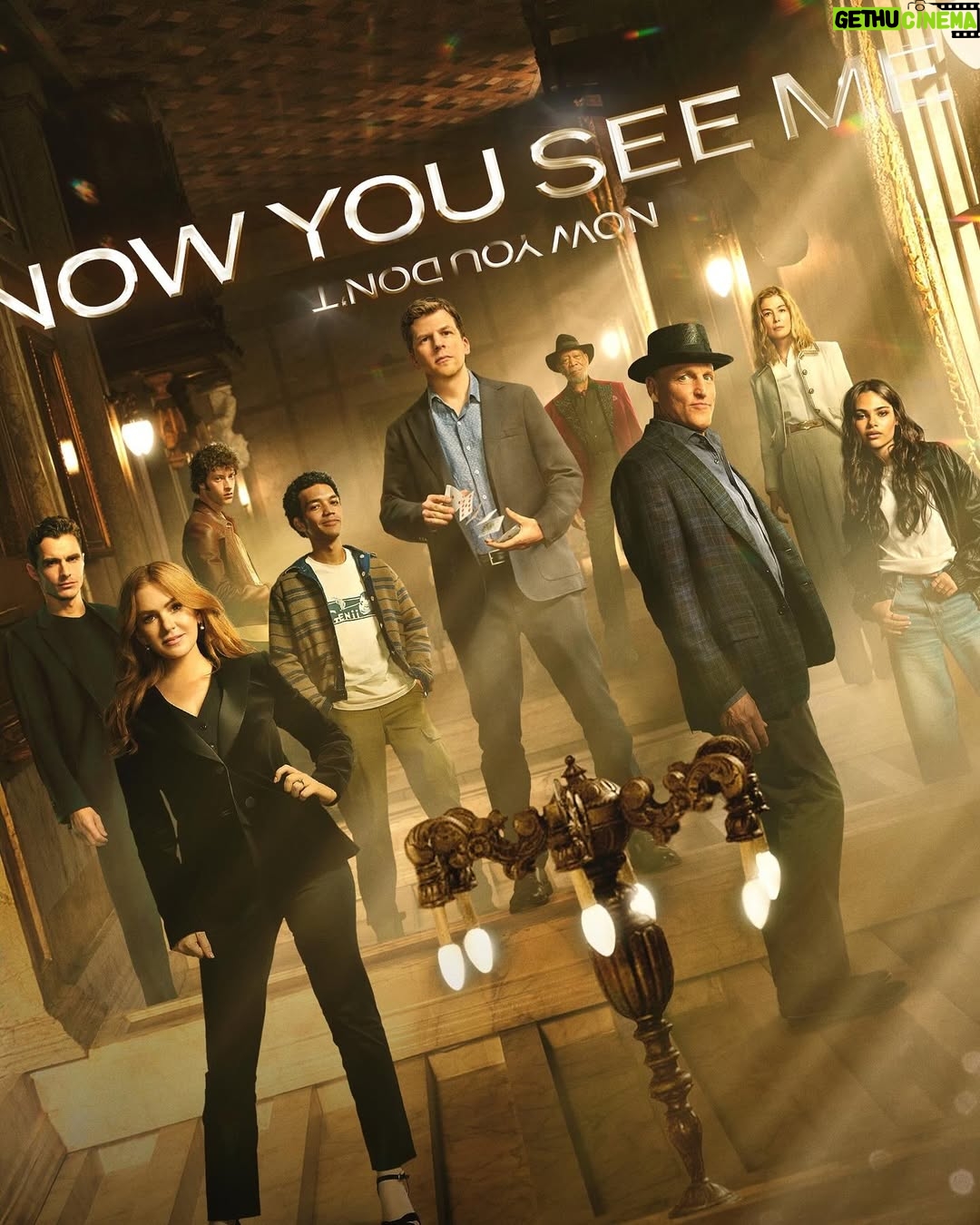 Rosamund Pike - 60.2K Likes - In the world of magic, everything that disappears… reappears. #NowYouSeeMe: Now You Don’t - in theaters November 14.