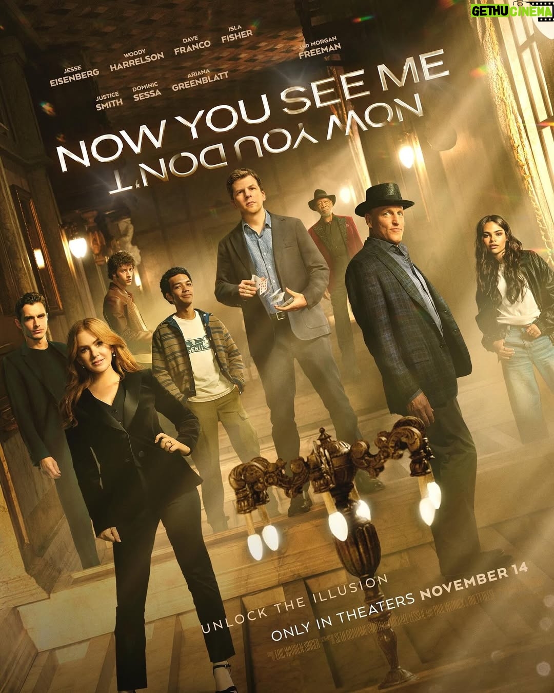 Rosamund Pike - 60.2K Likes - In the world of magic, everything that disappears… reappears. #NowYouSeeMe: Now You Don’t - in theaters November 14.