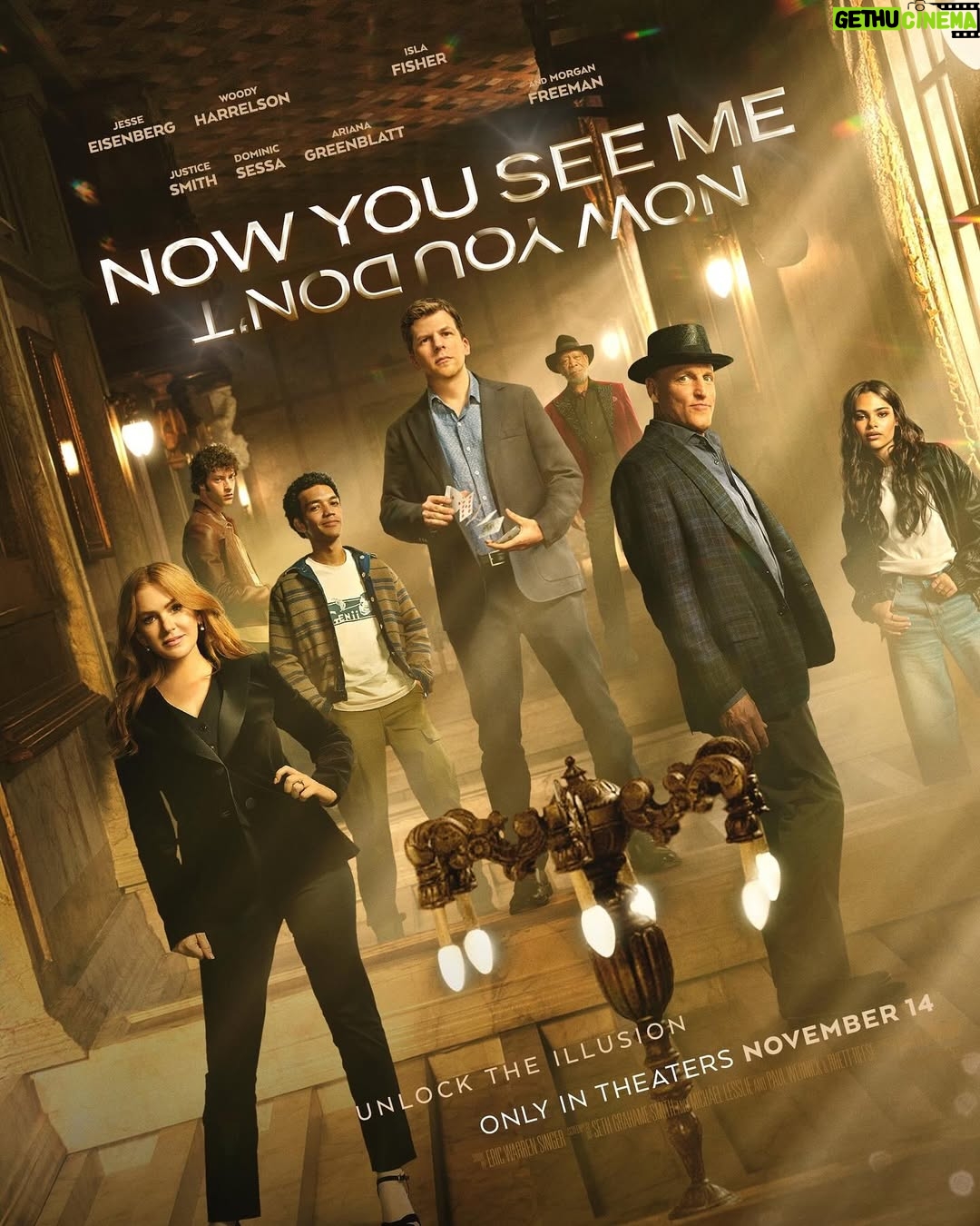 Rosamund Pike - 60.2K Likes - In the world of magic, everything that disappears… reappears. #NowYouSeeMe: Now You Don’t - in theaters November 14.