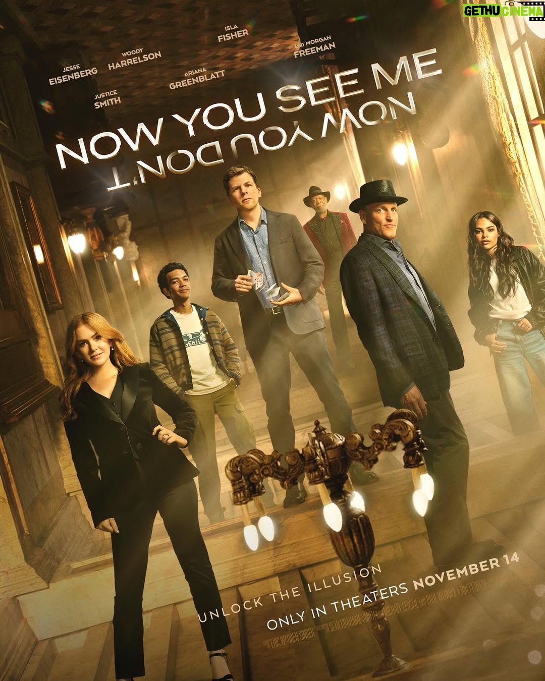 Rosamund Pike - 60.2K Likes - In the world of magic, everything that disappears… reappears. #NowYouSeeMe: Now You Don’t - in theaters November 14.