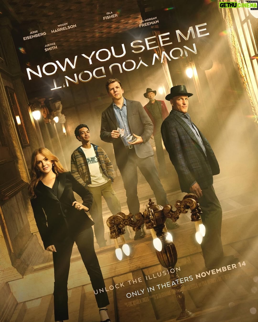 Rosamund Pike - 60.2K Likes - In the world of magic, everything that disappears… reappears. #NowYouSeeMe: Now You Don’t - in theaters November 14.