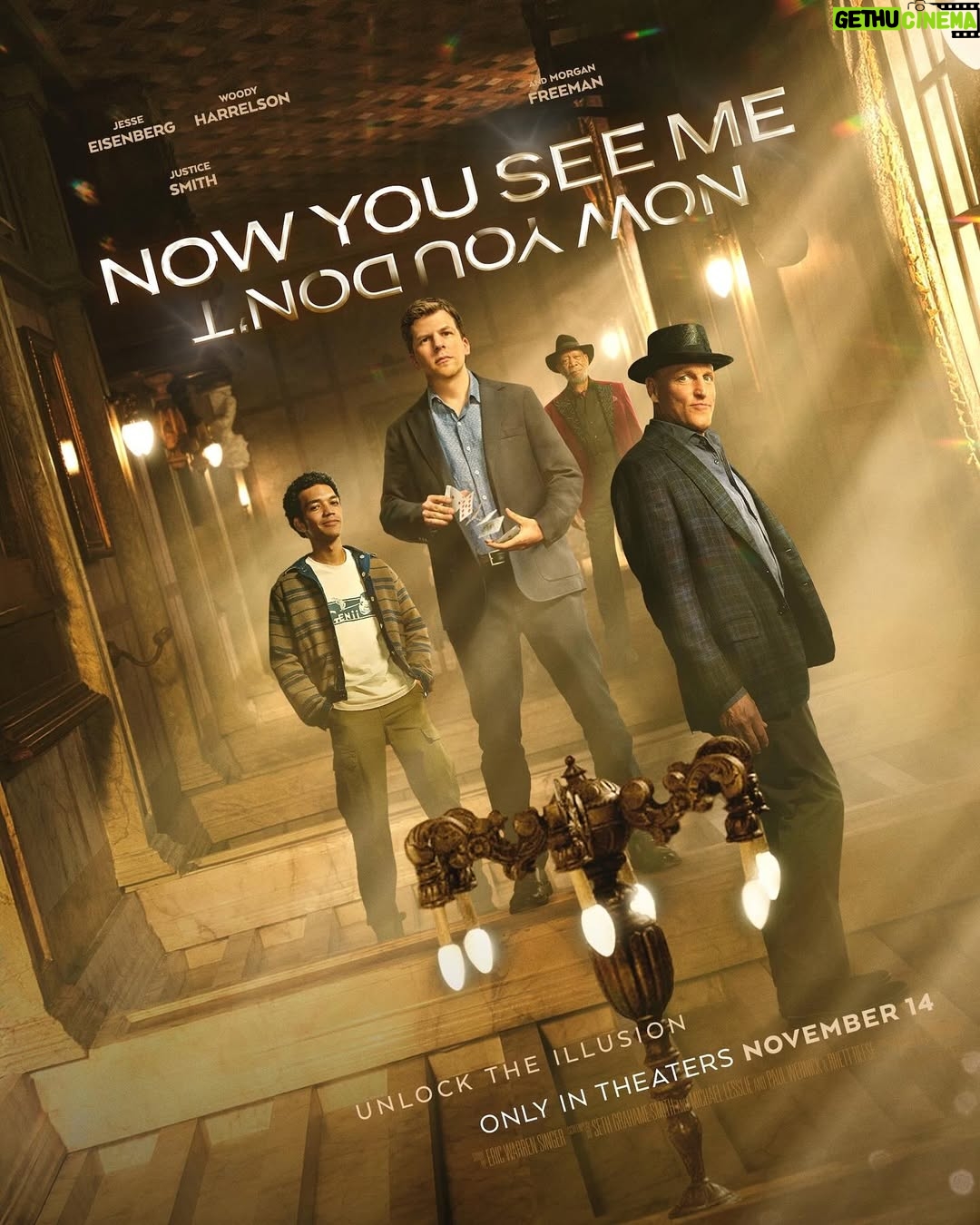 Rosamund Pike - 60.2K Likes - In the world of magic, everything that disappears… reappears. #NowYouSeeMe: Now You Don’t - in theaters November 14.
