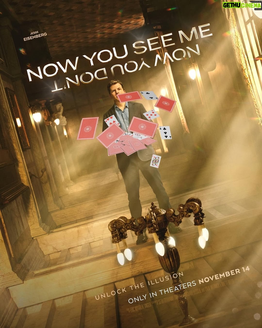 Rosamund Pike - 60.2K Likes - In the world of magic, everything that disappears… reappears. #NowYouSeeMe: Now You Don’t - in theaters November 14.