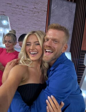 Rylee Arnold Instagram - I truly couldn’t have asked for a better partner this season!! Scott you were so so amazing in every way!! Your patience, work ethic, laughter, and kindness carried me through every single rehearsal and you helped me grow in so so many ways. I’m so proud of everything you did!!!! You worked so hard and you put your entire heart into the competition and I couldn’t be more grateful! You improved so much week by week and it was so surreal to be by your side experiencing it with you. It was absolutely amazing working with a person like you, you have insane creativity, talent, and just everything about this season with you was perfect🥹 I will forever cherish the memories we made this season and I know we will make so many more together! And most of all thank you for being you and lifting me up and being there for me in every way. I couldn’t have done it without you, and gaining a new best friend in this process was just the best part of it all!! Scott is seriously one of the most genuine, kind and caring people I know and I’m so grateful that he is in my life now!! Thank you for this amazing season Scott it was everything and more!! Team RYOTT forever!!!! ✨🫶🏼🪩🥹