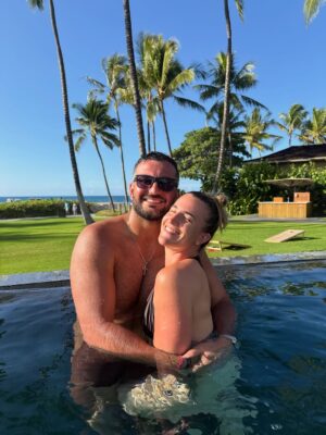Sabrina Ionescu Instagram - happy here🐚🌴🤍🍸