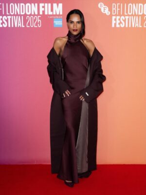 Saffron Hocking Instagram - HEDDA 🥀 LFF prem 
So proud to be a part of this masterpiece. Nia you are God ❤️ thank you for bringing together a spectacular cast of humans who all fell in love. X 

Wearing @mithridate.official by my husband @danielwfletcher 
#Makeup by @indiaexcell using @armanibeauty 
Hair by @joepickeringtaylor using @ghdhair 

Thanks to @1hotel.mayfair