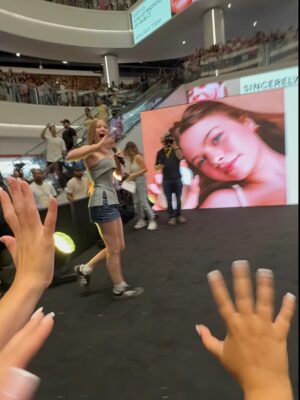 Salish Matter Instagram - Wow! Yesterday was insane! I cant even begin to believe this is my life. I'm so thankful for everyone that came yesterday and supported me. It's crazy to me how supportive and sweet you guys have been. Really and truly thank you so much. I wanted so badly to come out and see you all. The police said it wasn’t safe, and I never want anyone to be in danger. Even though I couldn’t say goodbye, please know how much I appreciate your love and support ❤️ Thank you to all of the Sincerely Yours team for making this happen. I love you guys. @sincerelyyours Thank you so much to the CEO @juliaestraus for making so many things I never thought would be possible happen. You are an amazing person, and genuinely so inspiring. 💗💗