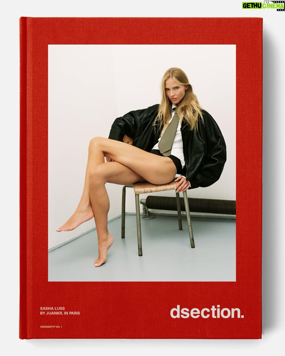 Sasha Luss - 13.5K Likes - DSECTION 33 — “Serendipity vol 1”
A celebration of the unexpected, the unplanned, the perfectly imperfect.

Cover 2 starring @sashaluss wearing @isabelmarant jacket and @ysl vintage 
HEC @filipefangueiro 
Editor in Chief @pauloamorimmeixedo 

Photographer @juankr_
Production & Casting @saikprod
Creative Producer @alejandromunoz 
Fashion @joecarayol
Makeup @ismaelblancomakeup from Aurelien Paris
Hair @simon_chossier using Oribe
Fashion Assistant Federico Pozzi

#sashaluss #dsection #cover #serendipity