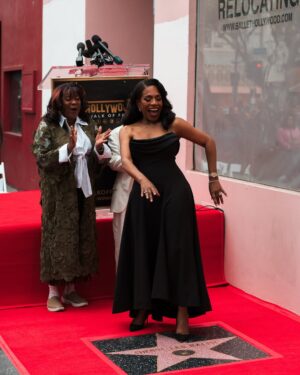 Sheryl Lee Ralph Instagram - I am still taking it all in. The love, the joy, the sea of beautiful faces who showed up to share this moment with me. It means more than I can say.

To the Hollywood Chamber of Commerce, thank you for placing my name among the stars.

To my sister Loretta, you have been with me since the beginning and your love has carried me through every season of this journey. I am so grateful for you.

And to Quinta, thank you for seeing me, for believing in me. You gave me room to shine and I love you for it.

To my beloved Delta Sigma Theta Sorors, thank you for standing tall in your red and white and surrounding me with sisterhood.

To the city of Los Angeles, thank you for making space for all of us and allowing us to gather in such large numbers.

To my dear friends and family who traveled from every direction just to be there, I felt your love.

And to my fans, the ones who have supported me through every season, you helped get me here.

This moment was never just about me. It is about every hand that lifted me, every voice that cheered for me, and every heart that believed in me. Thank you.

Photos by @kavipictures