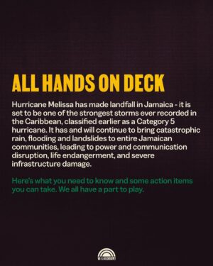 Sheryl Lee Ralph Instagram - It’s all hands on deck. Here is how you can help the people of Jamaica. 

Recorded as the strongest ever storm to hit the Caribbean, Hurricane Melissa has made landfall in Jamaica - it will be bringing catastrophic damage to its communities and we must act together. 

Slide 3: Immediate actions to take 
Slide 4: Where to Donate to make maximum impact 
Slide 5: Resources to share widely 

GO TO bio.site/walkgoodjamaica or @walkgoodla link in bio for all resource and donate links compiled so far. Please comment with additional resources and reputable orgs to add. 

This isn’t just a natural disaster, this is also an example of a climate justice issue. Climate change only deepens inequity and it’s critical that we act to invest in our future, not destroy it. 

The most immediate way you can support is to donate. Cash flow will be the most efficient way to support communities, as access to land will become challenging in the days to follow. Post-storm recovery efforts will take sustained effort from all of us. 

If you didn’t know, WalkGood is a Jamaican phrase meaning to take care and wish another well in their journey. If you know someone in Jamaica make sure to tell them to WalkGood. 

#hurricanemelissa #hurricanemelissajamaica #jamaica #disasterrelief #community